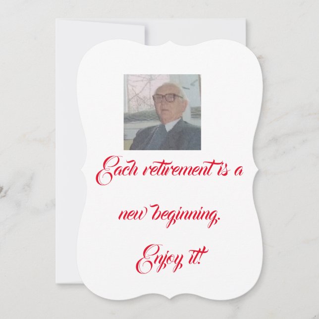 Party Einladung des persönlichen Fotos (Vorderseite)