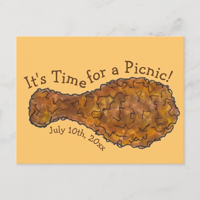Party Einladung "Fricken Picnic Cookout" (Vorderseite)