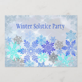 Party Einladung für den Winter Solstice