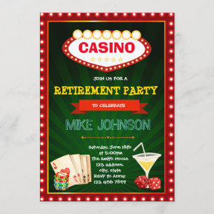 Party Einladung für die Einzahlung in das Casino