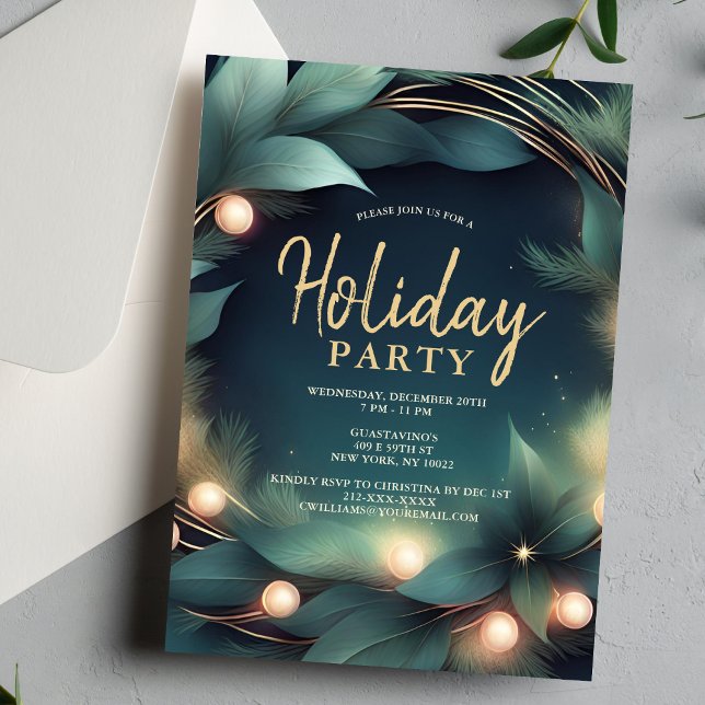 Party Einladung für Ferienwohnungen in Unternehmen (Von Creator hochgeladen)