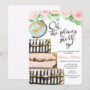 Party Einladung für Reisende