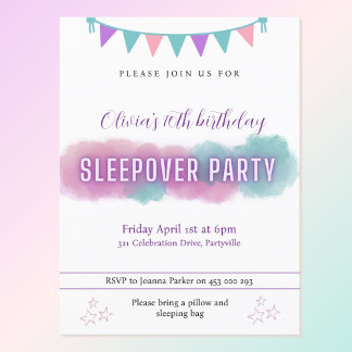 Party Einladung | Hübsche Pastelle