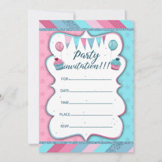 Party Einladung per Hand