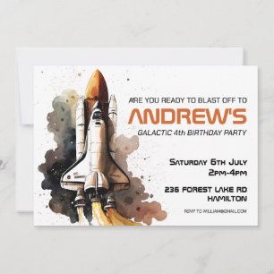 Party Einladung personalisierter Kindergeburtstag