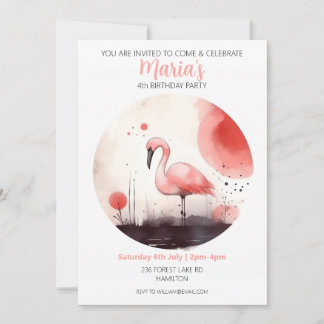 Party Einladung personalisierter Kindergeburtstag