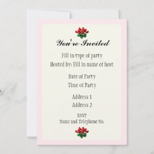 Party-Einladung - Rosendesign Einladung