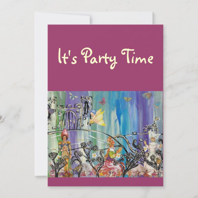 Party Einladung Sortale (Vorderseite)