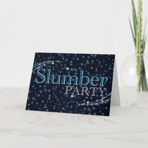 Party Einladung: Sterne Einladung