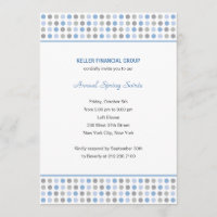 Party Einladung von Dot Patterns für Unternehmen