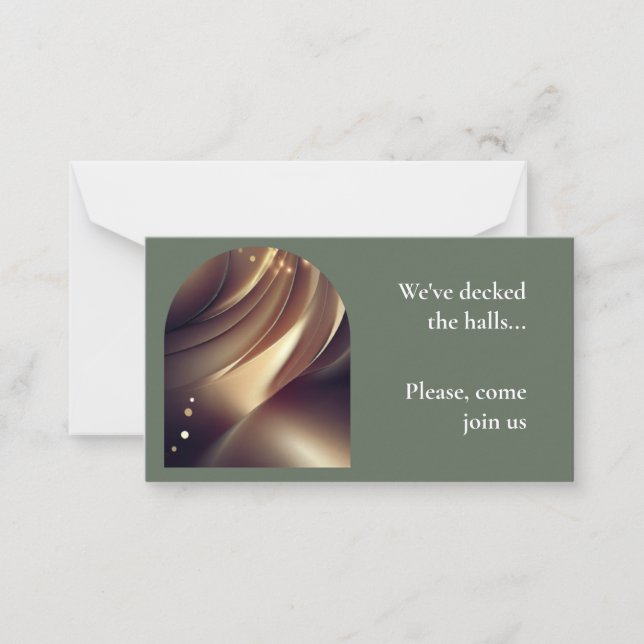 Party Einladung von Unternehmen (Vorderseite)