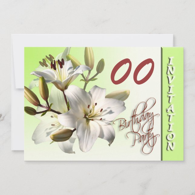 Party Einladung Vorlagen (Vorderseite)