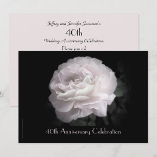 Party Einladung zum 40. Jubiläum