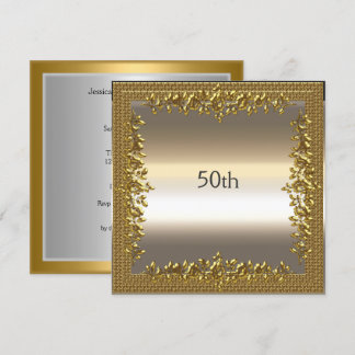 Party Einladung zum 50. Geburtstag