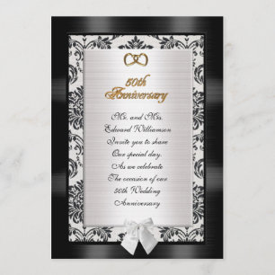 Party Einladung zum 50. Jahrestag
