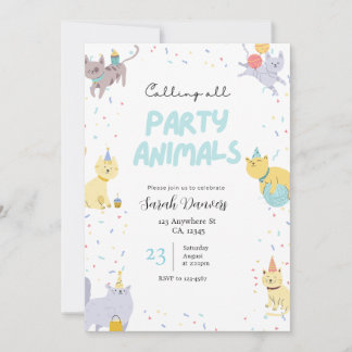 Party Einladung zum Geburtstag