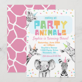 Party Einladung zum Geburtstag | PARTY