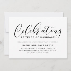 Party Einladung zum Hochzeitstag