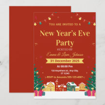 Party Einladung zum Silvester 2026