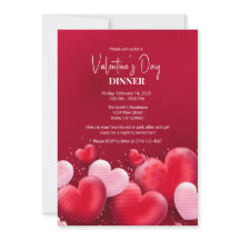 Party Einladung zum Valentinstag