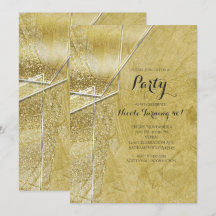 Party Einladungen aus Glam