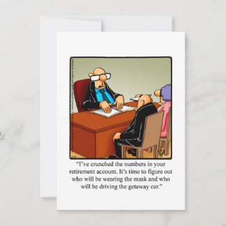 Party Einladungen für den Spaß von Funny Retiremen