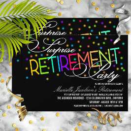 Party Einladungen für Unternehmensruhestand
