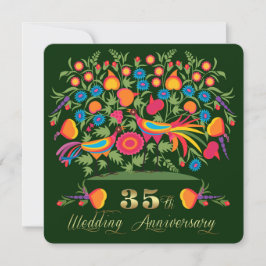 Party Einladungen zum 35. Hochzeitstag