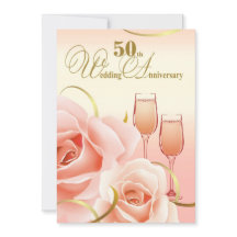 Party Einladungen zum 50. Hochzeitstag