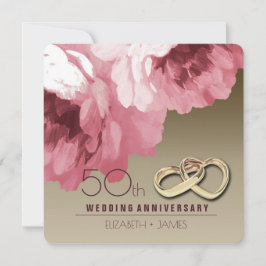 Party Einladungen zum 50. Hochzeitstag