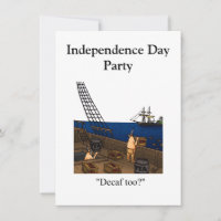 Party Einladungen zum Unabhängigkeitstag Spaß