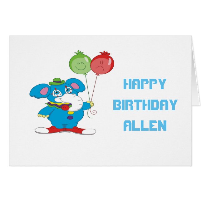 Party Elephant (Vorderseite (Horizontal))