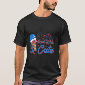 Party Event 4. Juli Popsicle Ice Cream Firewor T-Shirt