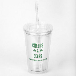 Party-Event für Cheers und Biere Acryltrinkbecher