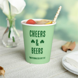 Party-Event für Cheers und Biere Pappbecher