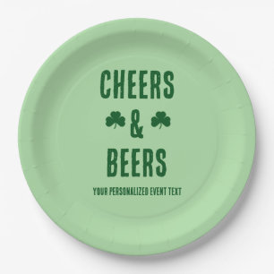 Party-Event für Cheers und Biere Pappteller