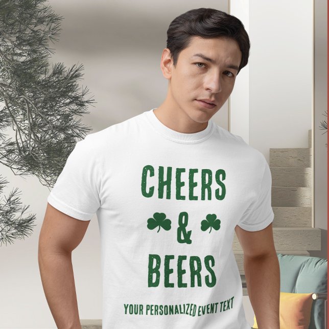 Party-Event für Cheers und Biere T-Shirt (Von Creator hochgeladen)