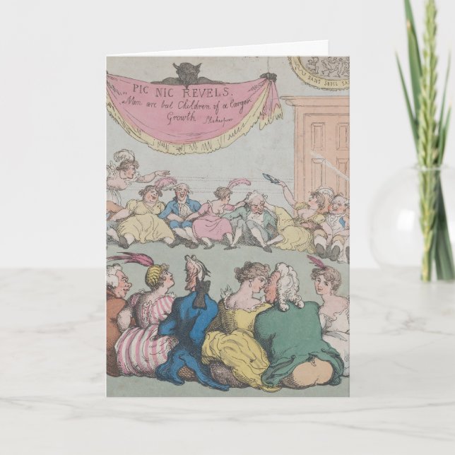 Party - Faltkarte Karte (Vorderseite)