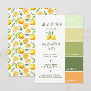 Party   Farbe des Paint Chip Einladung