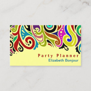 Party - FARBE Visitenkarte