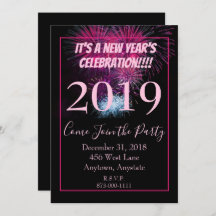 Party-Feuerwerke im Neujahr