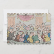 Party - flache Einladung 12,7 cm x 17,8 cm