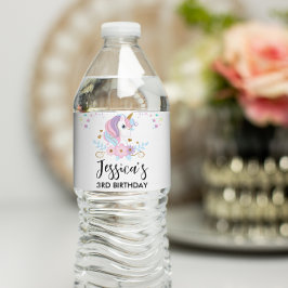 Party-Flasche mit Unicorn