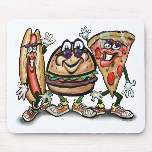 Party Food Mousepad (Vorne)