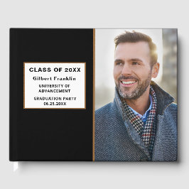 Party-Foto der Graduate Abschluss-Klasse Gästebuch