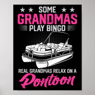 Party Funny Grandmas Entspannen auf dem Monte Brè Poster