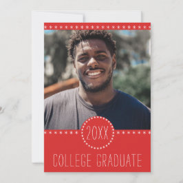 Party für Afrikanische Uni Graduate Foto Einladung