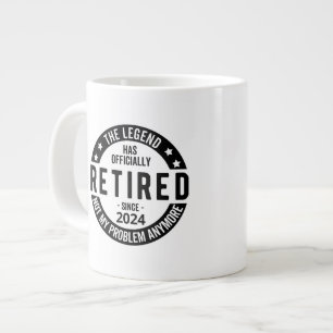 Party für den Ruhestand, Ruhestand 2024, Ruhestand Jumbo-Tasse