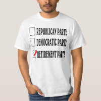 Party für die Altersversorgung.