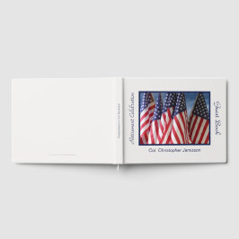 Party für die Altersvorsorge, Anmeldebuch, amerika Gästebuch